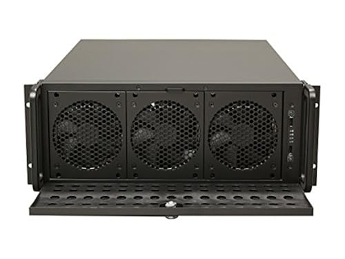 Rosewill 4U Server Chassis/Server Case/Rackmount Case, Metal Rack Mount ...