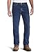 Wrangler Men's Regular Fit Jeans, Dark Denim, 32W x 32L