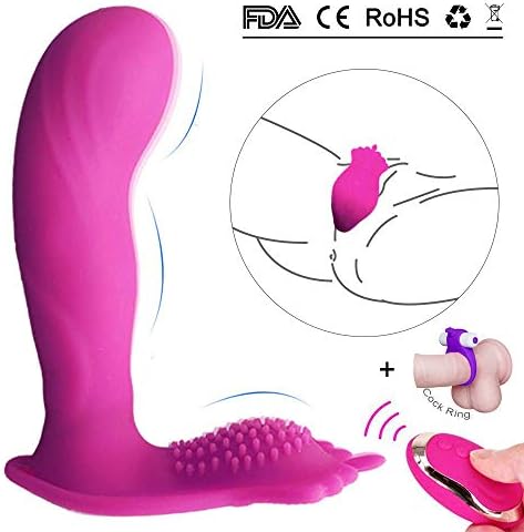 USB Rechargable Women Vibrating Panties 10 Speed Ví-bratór Clitoral Stimulator Būtterfly Vibrating Eggs Toy Tshirt