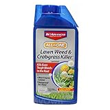 BioAdvanced All-in-One Lawn Weed & Crabgrass Killer 32 oz Concentrate for Dandelions, Crabgrass & Clover