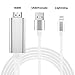 MASON TURNER Compatible with iPhone iPad to HDMI Cable, 6.6ft iPhone to HDMI Adapter Connector 1080P HDTV Cable, Digital AV Adapter Cord for iPhone X/8/7/6s Plus/iPad/iPod to TV Projector Monitor