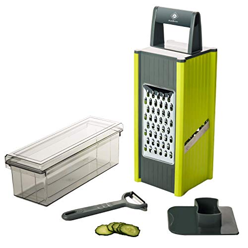 kalokelvin Handheld Box Grater Onion Food Vegetable Chopper Slicer