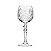 Neman 8 Oz Hand-Made High-End Wine Goblet Glasses, Vintage Russian Crystal Wine Glasses, Set of 6