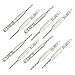 uxcell 10pcs 1.0mm Tip Spiral Flute Tungsten Carbide Micro PCB Drill Bits