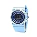 Casio Women's Baby-G BGD100-2 Blue Resin Quartz Watch with Digital Dial