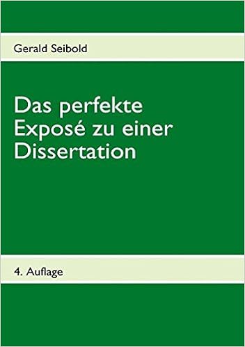 Dissertation expose wirtschaftswissenschaften