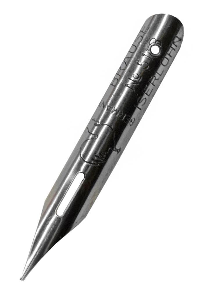 Brause 511B - Drawing nibs for nib/ pen holders - Box of 50 semi-flexible nibs for writing and drawing - Manufactured in Germany - Calligraphy - Lettering