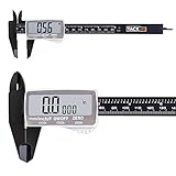 Digital Caliper 6 Inch with Larger LCD Display, Inch/Fractions/Millimeter Conversion for Small DIY and Homework, Coin Battery included - DC01