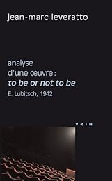 Analyse d'une oeuvre