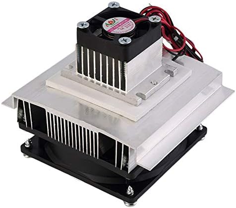Qianson Thermoelectric Peltier Refrigeration Cooling System Cooler Fan TEC1-12706 DIY Air Conditioner Qianson
