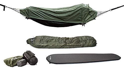 Crua Hybrid Bivy Sack Hammock Set with Convertible Morocco - Main Image