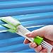 Lautechco Multifunctional Double Cleaning Brush Head Window Blind Duster Cleaner for Car Air Outlet Keyboard Air Condition