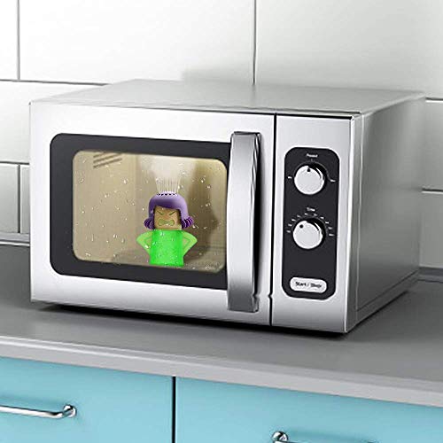 image for Angry Mama Microwave Oven Steam Cleaner, Angry Mom High Temperature St