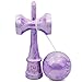 Full Silver & Purple Metallic Kendama And Extra String