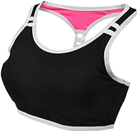 Abundant Life Yoga Tank Tops for Women Premium Athletic Sports Bra Activewear (Medium, Black)