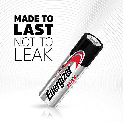 ENERGIZER AA BATTERIES AND AAA BATTERIES, 24 MAX DOUBLE A BATTERIES AND 24 MAX TRIPLE A BATTERIES COMBO PACK, 48 COUNT