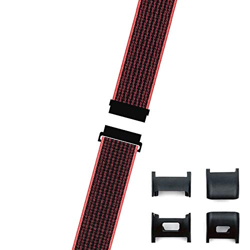 DuiGong Sport Mesh Strap Compatible for Garmin Vivosmart HR/HR Plus Tracker, Nylon Sport watchband - DuiGong Sport Mesh Strap Compatible for Garmin Vivosmart HR/HR Plus Tracker, Nylon Sport watchband -