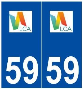 Amazon Fr 59 La Chapelle D Armentieres Logo Autocollant Plaque Stickers Ville Droits