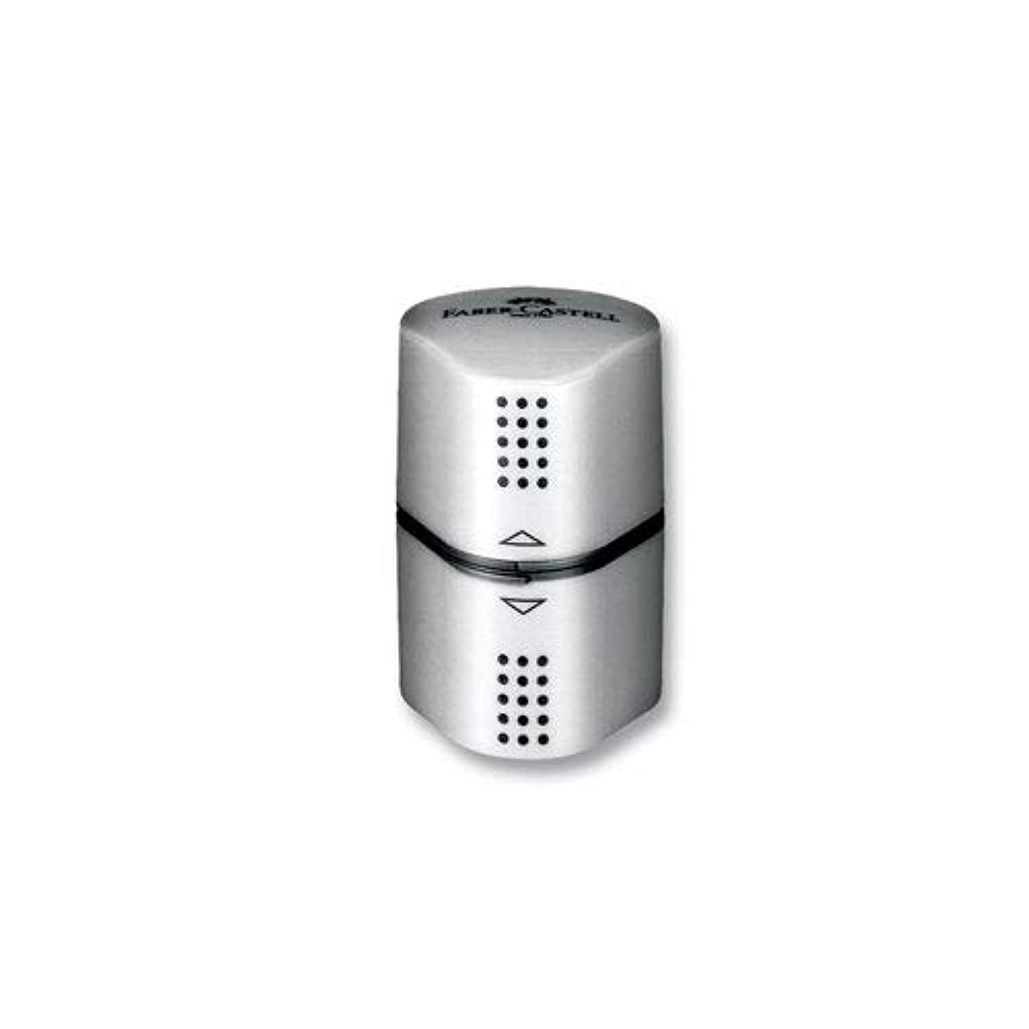 Temperówka Grip 2001 Trio srebrna Display 10 sztuk, Sharpeners for School