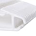 BTbetter 40 Pack Children's Plastic Hangers -11.6 Inch Length (30 cm) - Non Slip & Space Saving Designed To Fit fo Children and Babies (White)