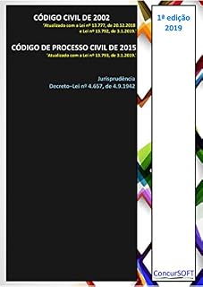 Livro Código Civil de 2002 – Código de Processo Civil de 2015