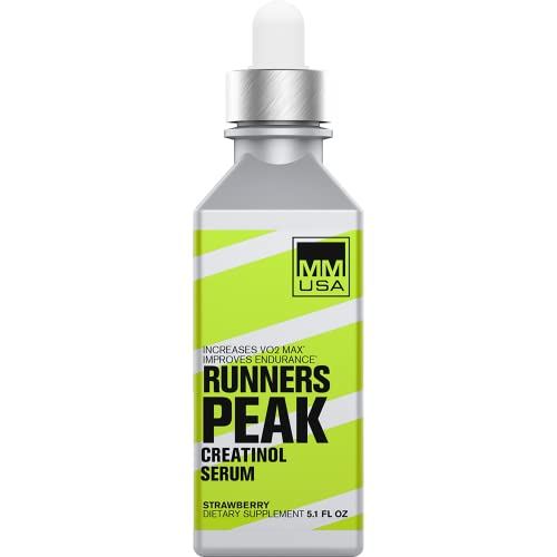 MMUSA Runners Peak Creatine Serum: Top Pre-Workout For Running, Endurance &  Strength. Reduces Lactic Acid. Natural Energy from Guarana. Fortified with L -Carnitine & L-Glutamine. Strawberry, 5.1 Fl Oz in Kenya
