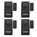 Doberman Security SE-0129-4PK Mini Entry Defender with Chime - 4 Pack (Black)