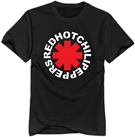 Red Hot Chili Peppers Logo Organic Cotton T-Shirt for Men