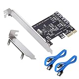 MHQJRH PCI Express SATA 3.0 Controller Card, 2-Port