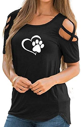 Women Funny Cute Criss Cross Sleeve Cross Faith Blessed Jesus Letter Graphic Tshirts Tees