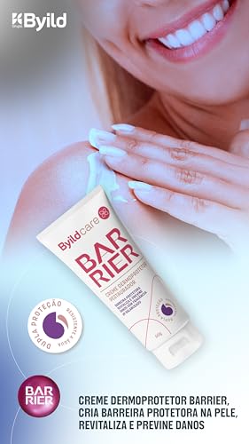 Barrier Creme Dermoprotetor Restaurador, Byildcare, 60g, Barreira Protetora para Pele
