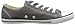 Converse Unisex Dainty Canvas Low Top Sneaker, Charcoal, 6 US Women