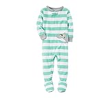 Carter's Boys' Striped Shark Footie