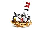 Ausini Captain Pirate Boat with Mini Figures Bricks Educational Blocks Set, 66-Piece