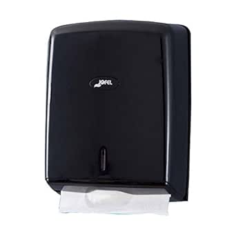 Jofel AH37600 Dispensador de Toallas de Manos Zig-Zag Smart (Z-600), Negro