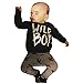 Baby Boy's Pant Sets, 1Set Toddler Infant Baby Boys T-shirt Tops+Pants (12 Months)