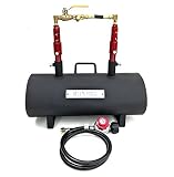Hell's Forge Portable Propane Double Burner Large Capacity Knife and Tool Making Farrier Forge MADE IN THE USA