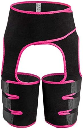Shaping Neoprene Thigh Trimmer High Waist Butt Lifter Training Ultra Light Thigh Support Shapewear for Women,Pink(XL)