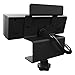 ChargeTech Desktop Outlets Power Strip - Mountable Desk Charging Station Includes 3 AC Outlets and 2 2.4A USB Ports with a Mount for Your Mobile Device or Tablet