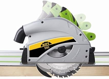 Scie Circulaire Plongeante Kity Scheppach 550 1200w Avec Rail De Guidage 1 40 M Et Accessoires Amazon Fr Bricolage