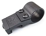 Kley-Zion Offset Flashlight Mounting Ring for 1' Flashlights