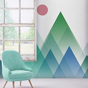 Wall Mural Simple Nordic Style Removable Self-Adhesive Large Wallpaper - 66x96 inches