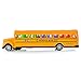 Bright Yellow Toy School Bus, Light & Music, Bump & Go Feature
