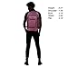 Hynes Eagle Travel Backpack 40L Flight Approved Carry on Backpack Men Large Cabin Weekender Laptop Backpack Women 15.6 inches Red Violet 2017