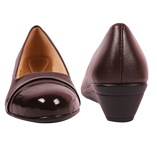 Denill Casual | Latest Collection | Comfortable Stylish Solid Wedge Heel Slip-On Bellies & Ballerina for Womens & Girls 4 Denill Casual | Latest Collection | Comfortable Stylish Solid Wedge Heel Slip-On Bellies & Ballerina for Womens & Girls - Image 4