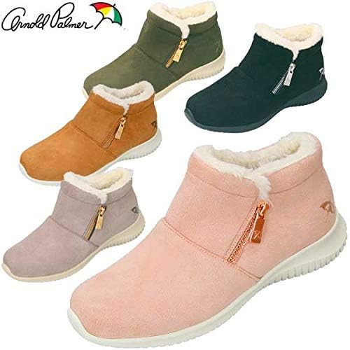 Amazon Co Jp Arnold Palmer アーノルドパーマー ブーツ シューズ ムートンブーツ Al7511 靴 レディース 869 ピンクベージュ Us6 23 0cm スポーツ アウトドア