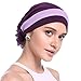 YI HENG MEI Women's Elegant Stretch Flower Block Color Muslim Turban Chemo Cancer Cap