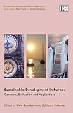 Image de Sustainable Development in Europe: Concepts, Evaluation And Applications (Evaluating Sustainable Development Series)