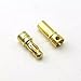 JahyShow 40 Pairs 3.5mm Gold Banana Plug Bullet Connector Plug Male & Female for RC Battery ESC Motor