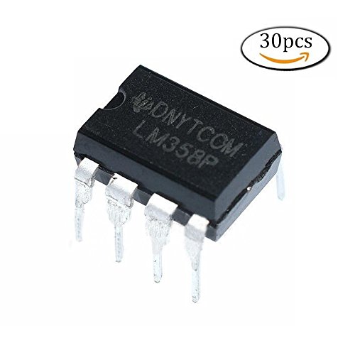 PoiLee 30pcs IC LM358 Operational Amplifier LM358N LM358P DIP-8 Dual op-amp
